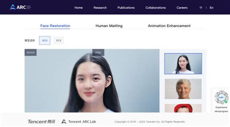tencentarc|arc tencent face restoration.